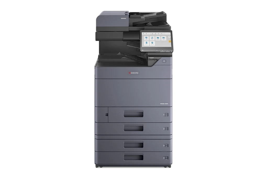 A Kyocera multifunction copier of the kind we service