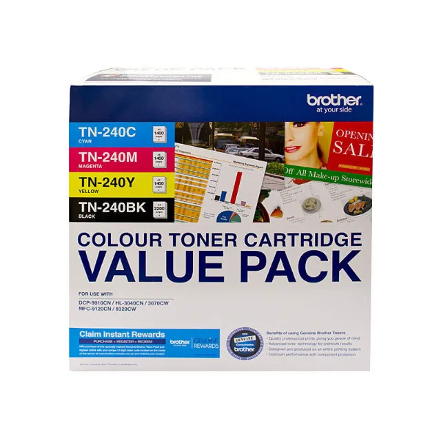 Brother TN-240CL-4PK value pack