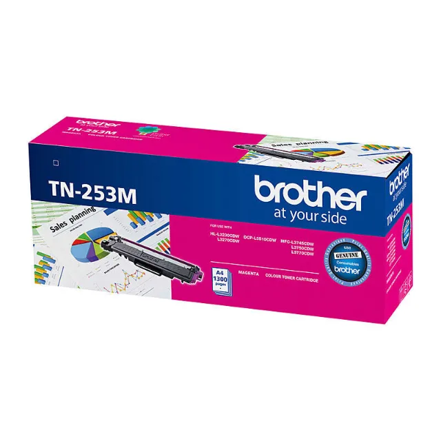 Brother TN-253M Magenta toner