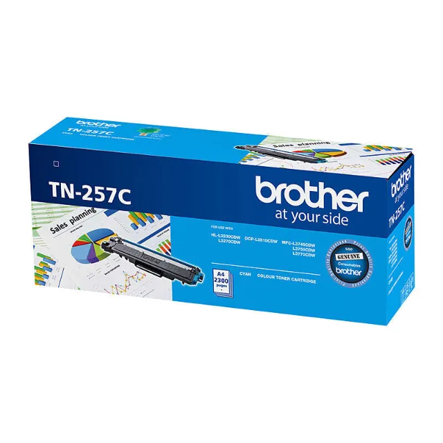 Brother TN-257C Cyan toner