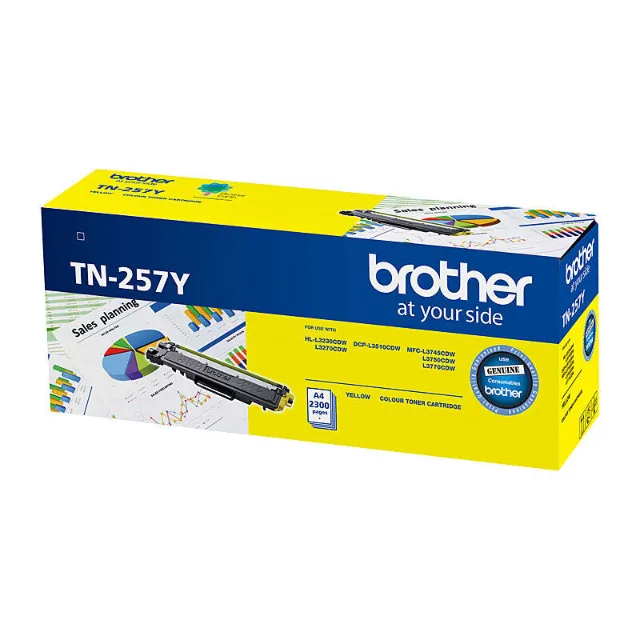 Brother TN-257Y Yellow toner
