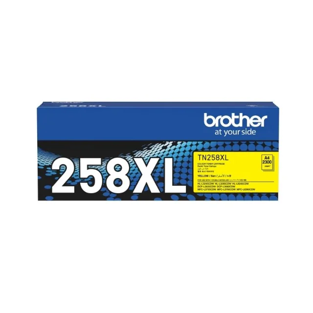 Brother TN-258XLY Yellow toner