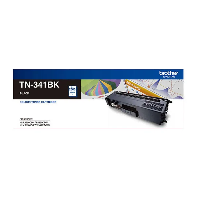 Brother TN-341BK Black toner