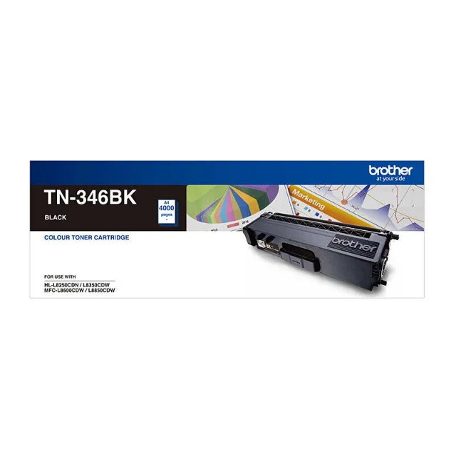 Brother TN-346BK Black toner