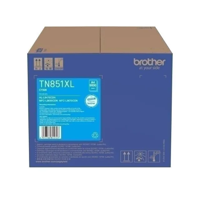 Brother TN-851XLC Cyan toner