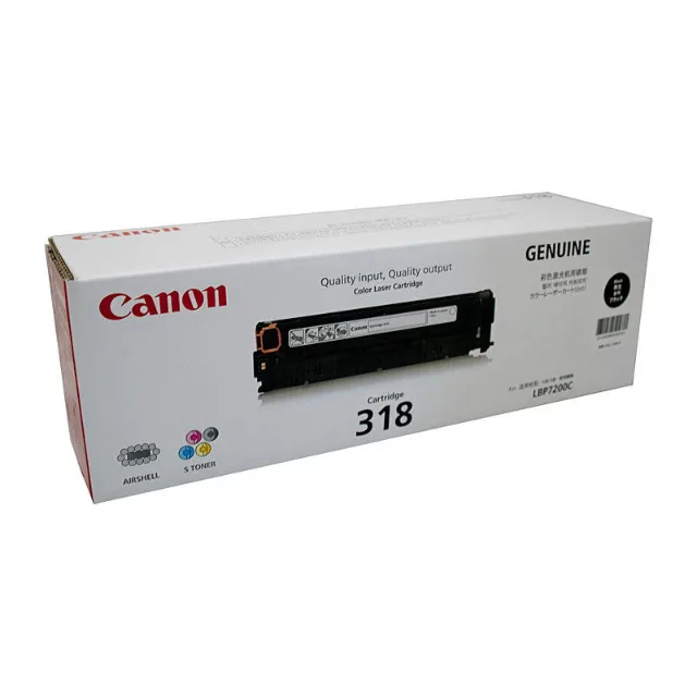 Canon CART318BK Black toner