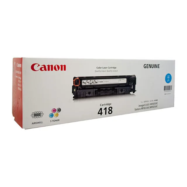 Canon CART418C Cyan toner