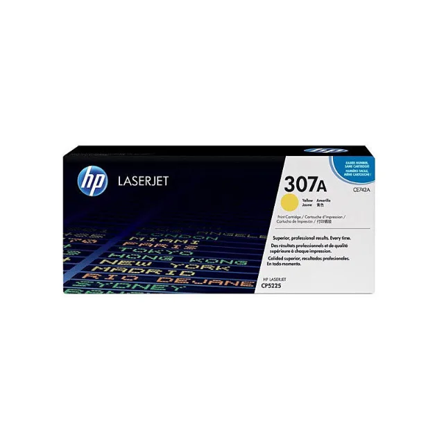 HP CE742A Yellow toner