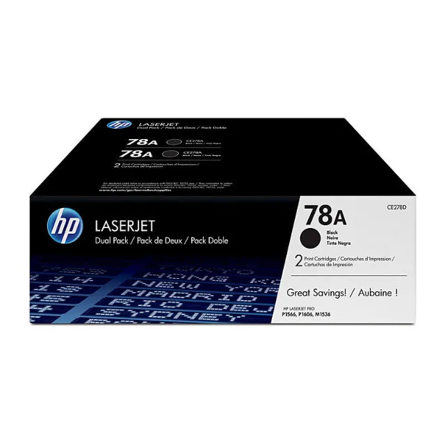 HP CE278AD Black toner