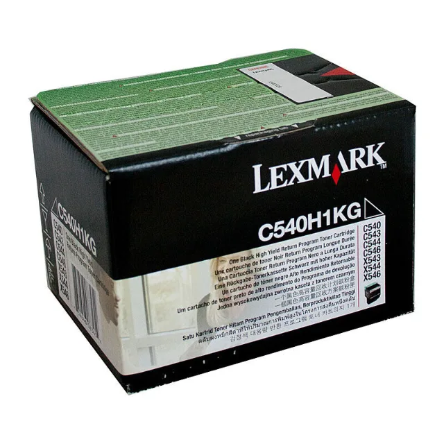 Lexmark C540H1KG Black toner