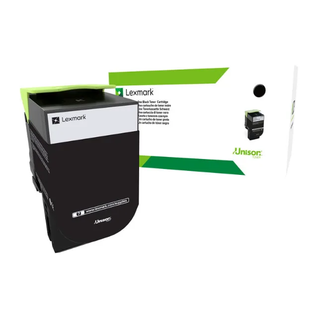 Lexmark 70C8XKE Black toner