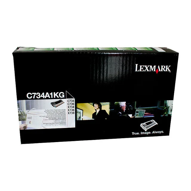 Lexmark C734A1KG Black toner
