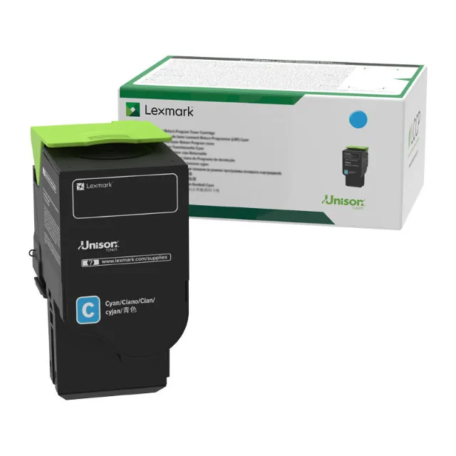 Lexmark 78C6UCE Cyan toner