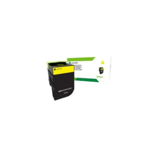 Lexmark 80C8XYE Yellow toner