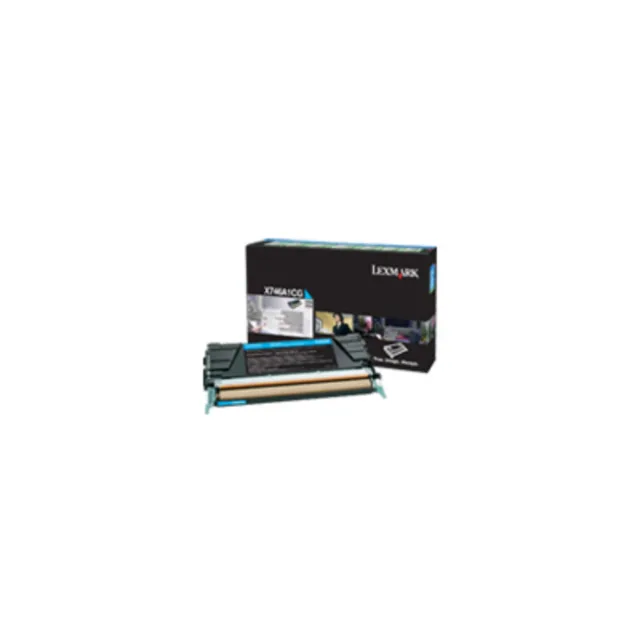Lexmark X746A1CG Cyan toner
