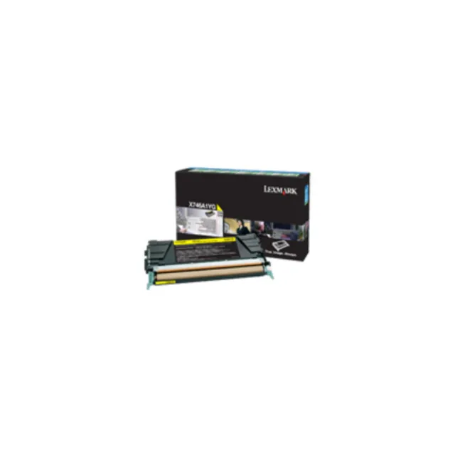 Lexmark X746A1YG Yellow toner