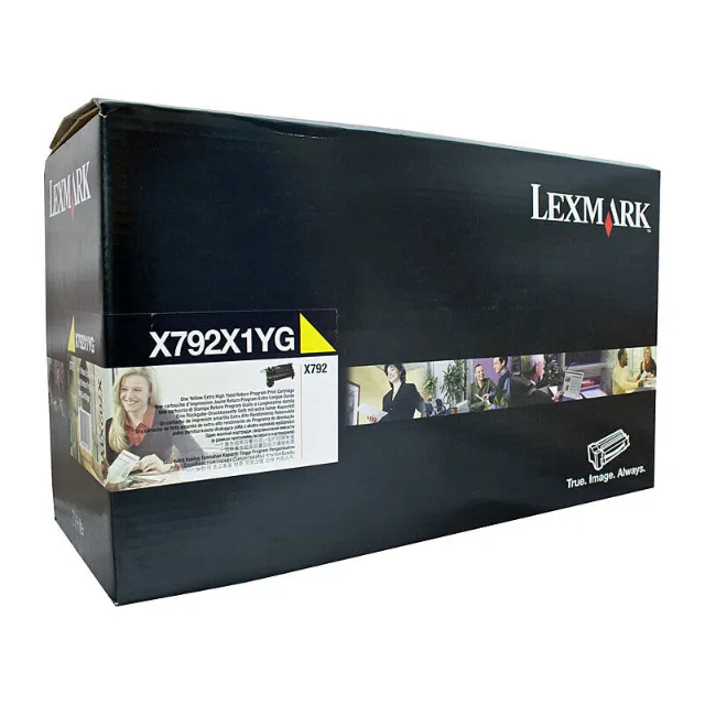 Lexmark X792X1YG Yellow toner